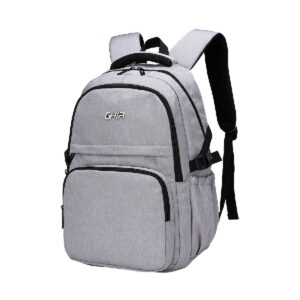 MOCHILA GHIA DE 15.6 PULGADAS COLOR GRIS / 6 COMPARTIMIENTOS
